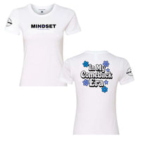 Women's In My Comeback Era T-Shirt, white, front and back